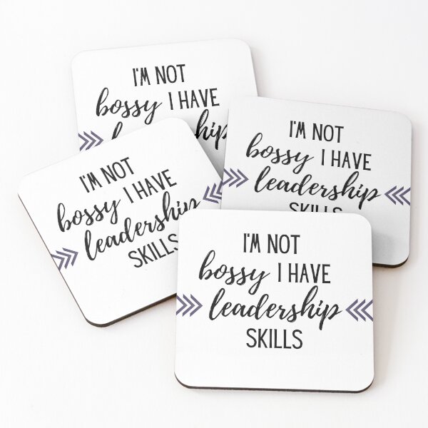 Item preview, I'm not bossy I have leadership skills designed and sold by DesignsbyMelB.