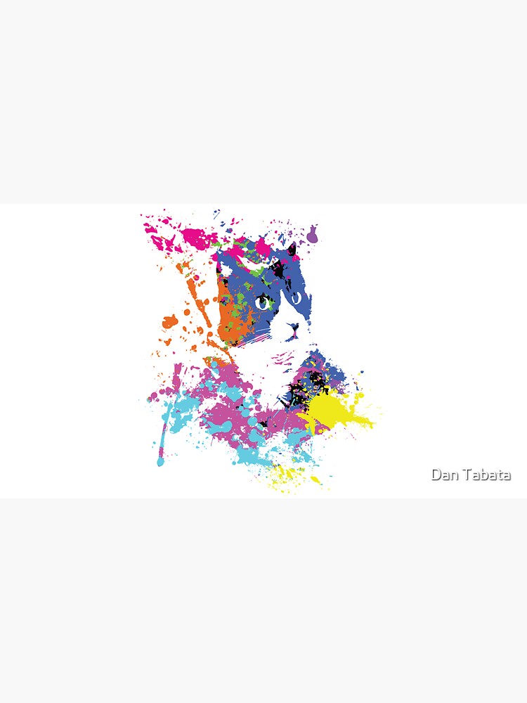 Color Splash Cat by dmtab