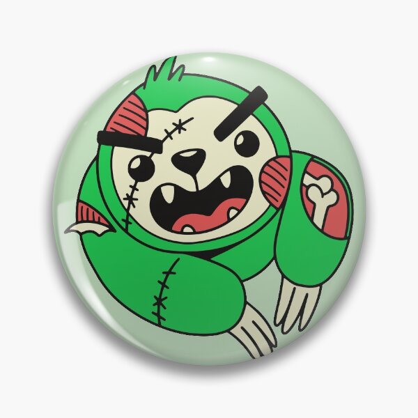 Item preview, Cute Zloth Zombie Sloth // Funny Halloween Animals designed and sold by SLAG-Creative.