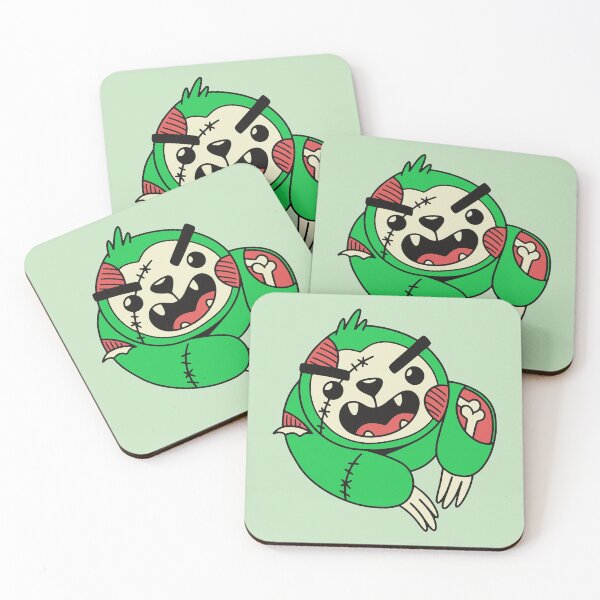 Item preview, Cute Zloth Zombie Sloth // Funny Halloween Animals designed and sold by SLAG-Creative.