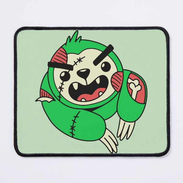 Item preview, Cute Zloth Zombie Sloth // Funny Halloween Animals designed and sold by SLAG-Creative.