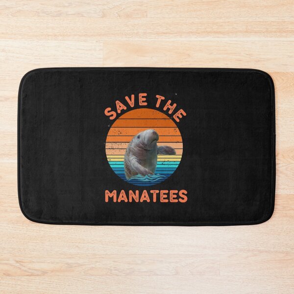 Item preview, Save The Manatees Chubby Floaty Potatoes Vintage Sunset  designed and sold by Stig Mota.