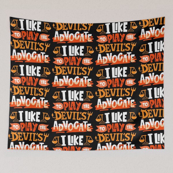 Item preview, I Like To Play The Devil's Advocate designed and sold by anziehend.