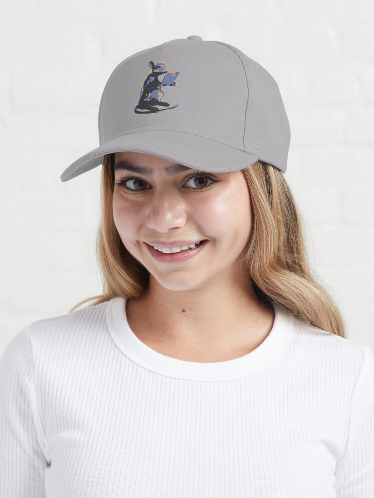 Alternate view of Book Mouse - blue Cap