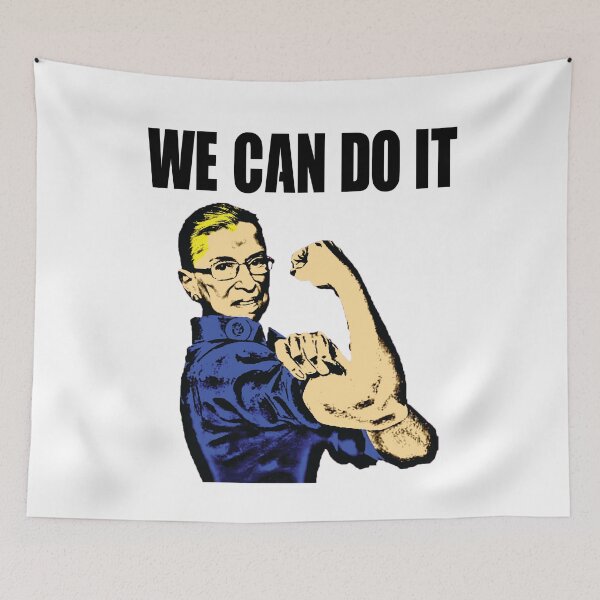 Item preview, Notorious RBG Ruth Bader Ginsburg Podemos hacerlo arte pop designed and sold by TrndSttr.