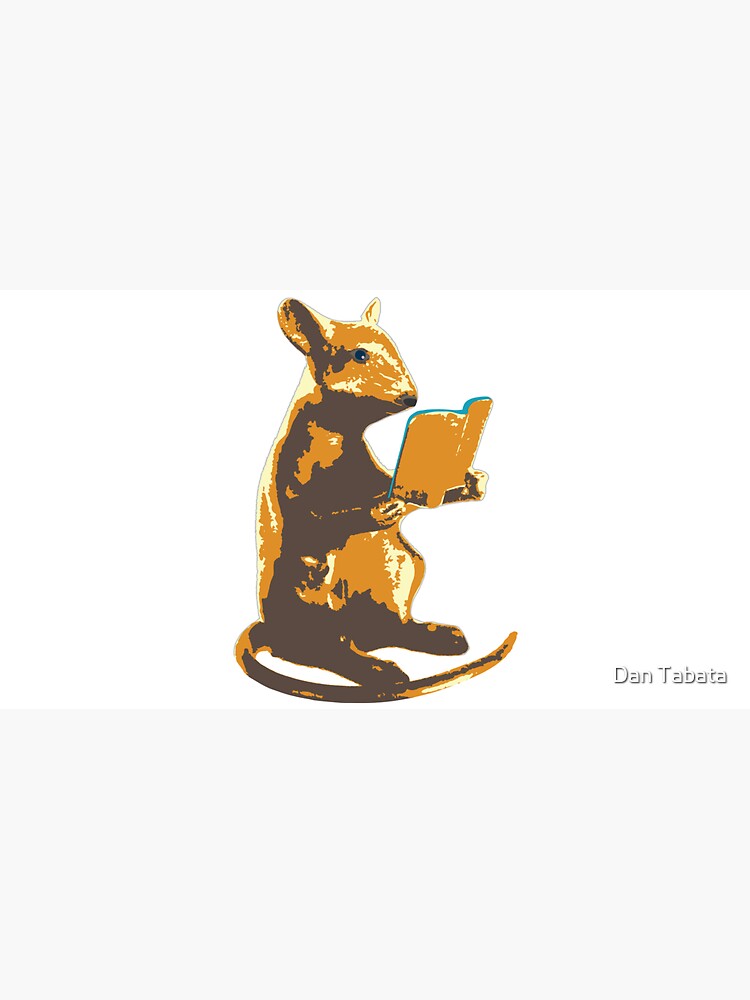 Book Mouse - gold by dmtab