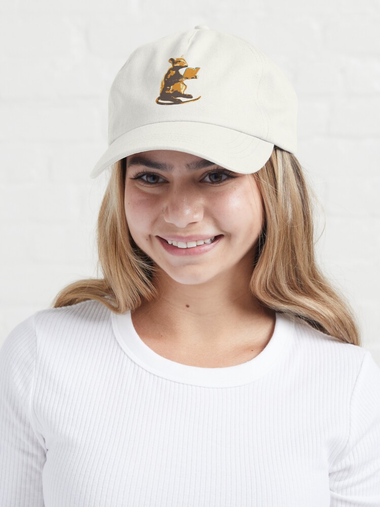 Alternate view of Book Mouse - gold Cap