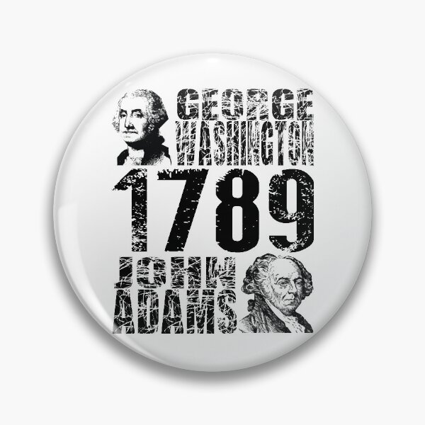 Item preview, George Washington John Adams 1789 President Campaign  designed and sold by TrndSttr.
