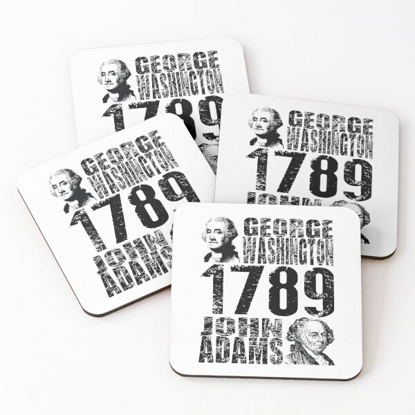 Item preview, George Washington John Adams 1789 President Campaign  designed and sold by TrndSttr.