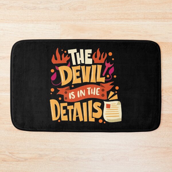 Item preview, The Devil Is In The Details designed and sold by anziehend.