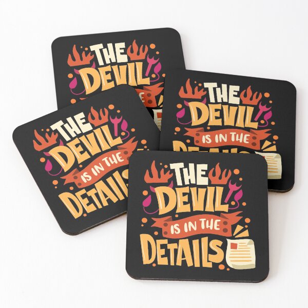 Item preview, The Devil Is In The Details designed and sold by anziehend.