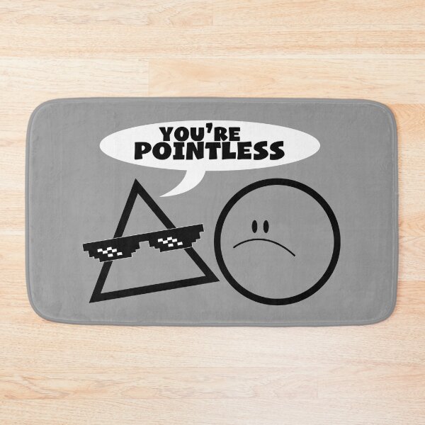 Item preview, Math Gift – Pointless Geometry Pun designed and sold by TrndSttr.
