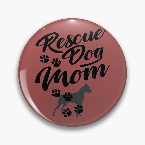 Item preview, Rescue Dog Mom Gift for Animal Adoption designed and sold by TrndSttr.