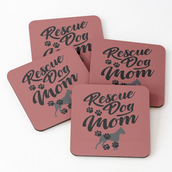Item preview, Rescue Dog Mom Gift for Animal Adoption designed and sold by TrndSttr.