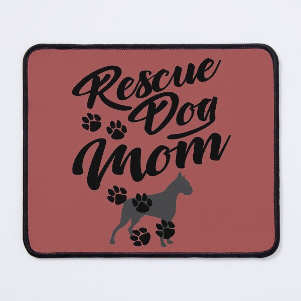 Item preview, Rescue Dog Mom Gift for Animal Adoption designed and sold by TrndSttr.