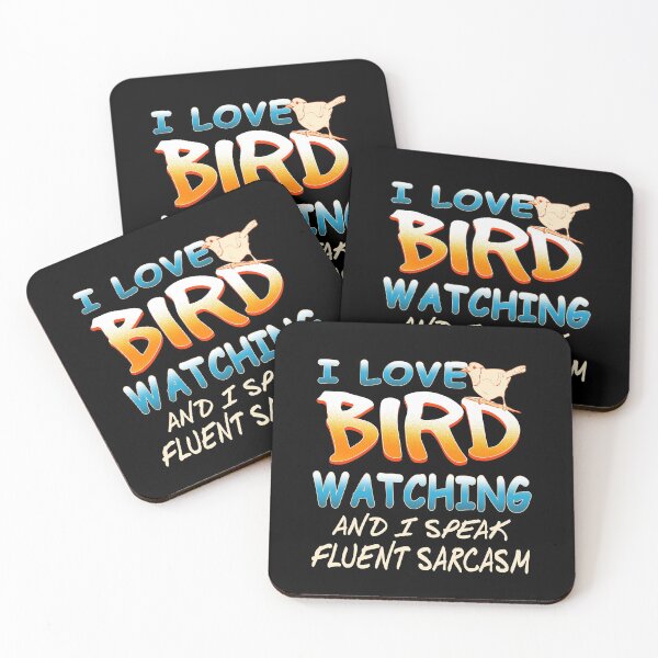 Item preview, I love Bird Watching and I speak fluent sarcasm designed and sold by NeXore.