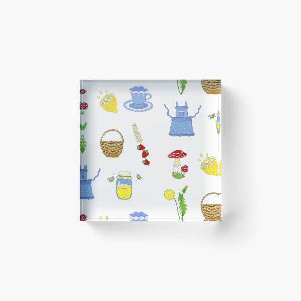 Item preview, Cottagecore, Farmcore, Countrycore, Teacore teatime pastel aesthetic set sticker pack designed and sold by indiVisibl.