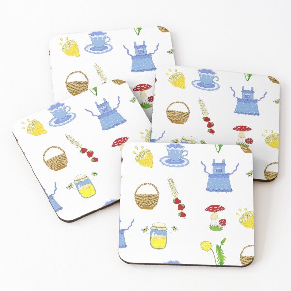 Item preview, Cottagecore, Farmcore, Countrycore, Teacore teatime pastel aesthetic set sticker pack designed and sold by indiVisibl.