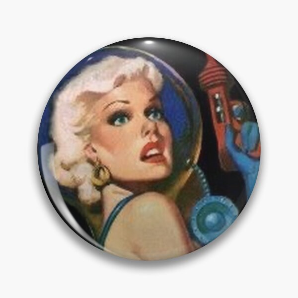 Item preview, retro space girl designed and sold by demitri star.