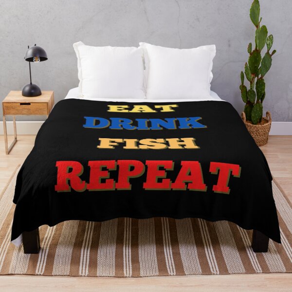 Item preview, Eat Drink Fish Repeat designed and sold by Peter Stawicki.