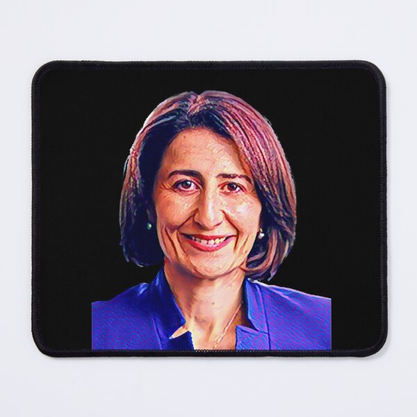 Item preview, Gladys Berejiklian Portrait designed and sold by Aussies-R-Us.