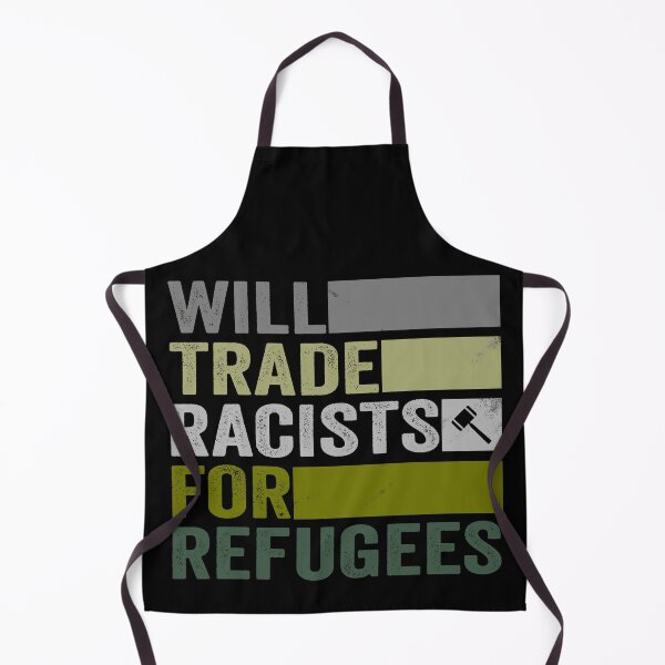 Item preview, Will Trade Racists For Refugees - Welcome Refugees designed and sold by HorizonDesignz.