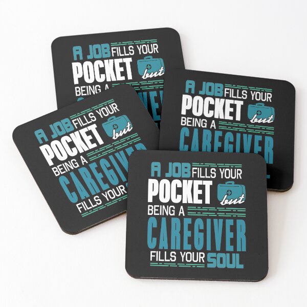 Item preview, A Job fills your Pocket being a Caregiver fills your Soul designed and sold by NeXore.