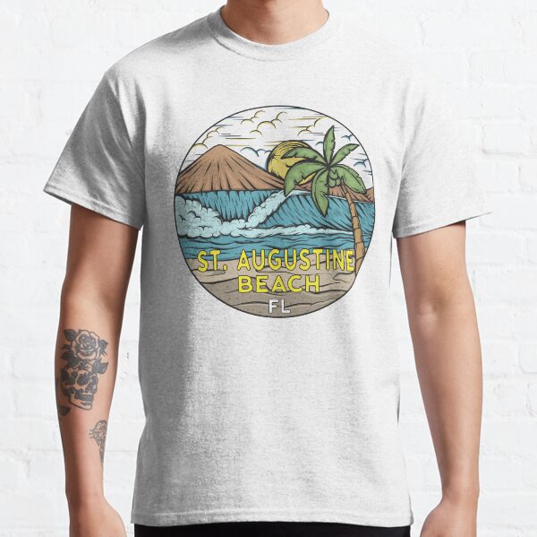 Item preview, St Augustine Beach Florida Vintage designed and sold by KrisSidDesigns.