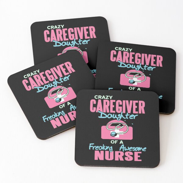 Item preview, Crazy Caregiver Daughter of an awesome Nurse designed and sold by NeXore.