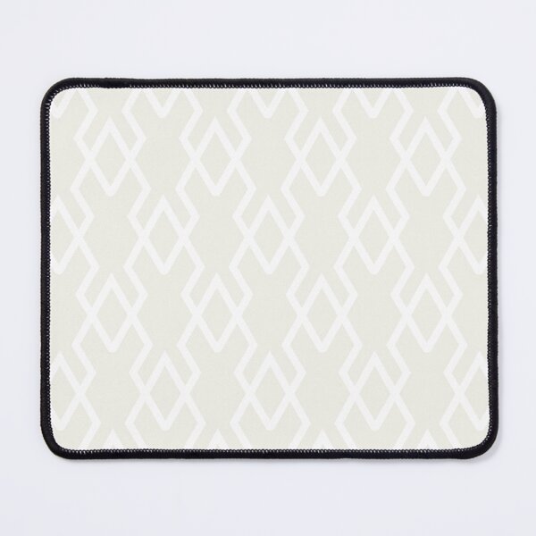 Item preview, Light Cream and White Tessellation Line Pattern 19 2022 Color Trends Behr Whisper White HDC-MD-08 - Trending Colours designed and sold by ColorOfTheYears.
