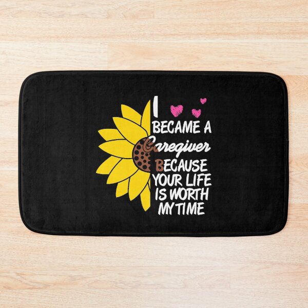 Item preview, I became a Caregiver because  your Life is worth my Time designed and sold by NeXore.