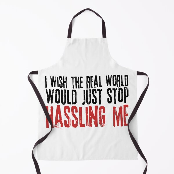 Item preview, I wish the real world would just stop hassling me - Matchbox Twenty - Real World - Quote designed and sold by CataRedBubble.