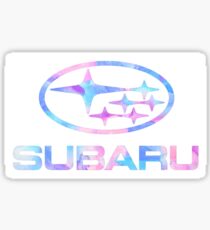 Watercolor Subaru Logo Sticker