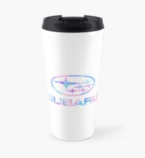 Watercolor Subaru Logo Travel Mug