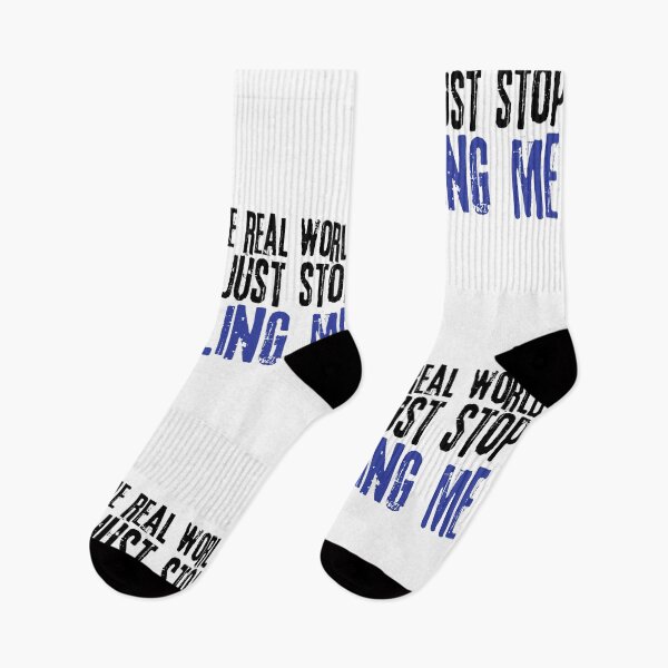 Item preview, I wish the real world would just stop hassling me - Matchbox Twenty - Real World - Quote designed and sold by CataRedBubble.