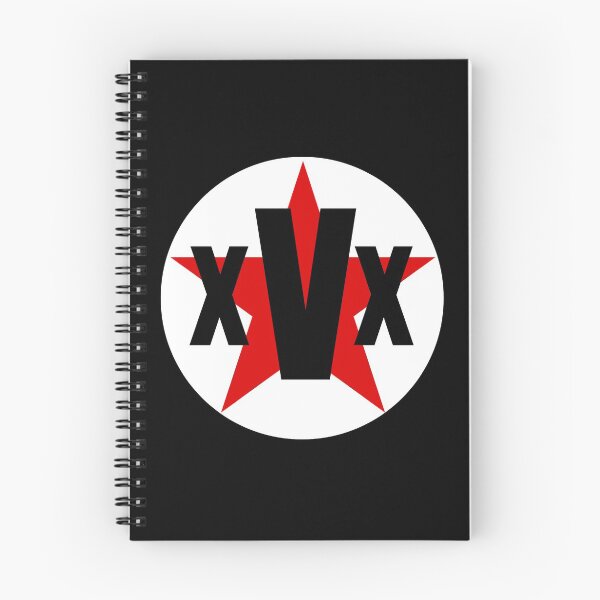 Item preview, xVx Straight Edge Vegan Socialist Red Star Logo designed and sold by RevolutionInPaint.