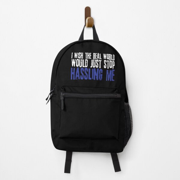 Item preview, I wish the real world would just stop hassling me - Matchbox Twenty - Real World - Quote designed and sold by CataRedBubble.