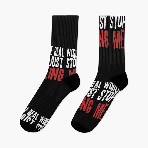 Item preview, I wish the real world would just stop hassling me - Matchbox Twenty - Real World - Quote designed and sold by CataRedBubble.