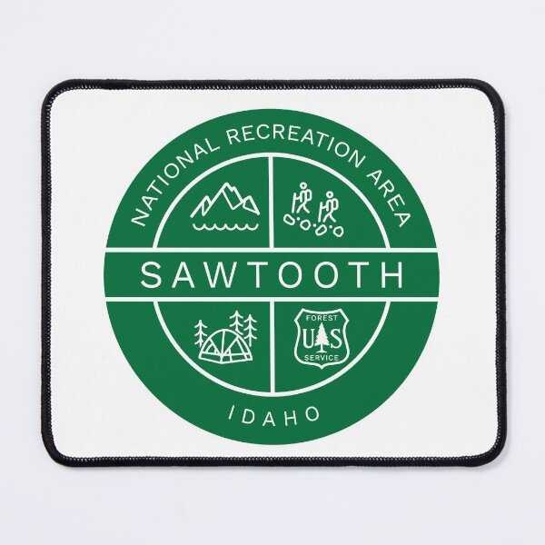 Item preview, Sawtooth National Recreation Area Heraldic Logo designed and sold by VanyaKar.