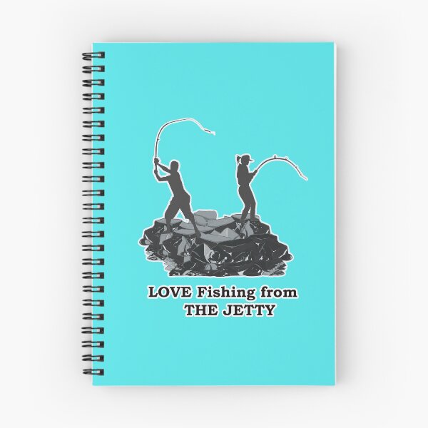 Item preview, LOVE FISHING FROM THE JETTY designed and sold by cgullart.