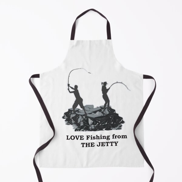 Item preview, LOVE FISHING FROM THE JETTY designed and sold by cgullart.
