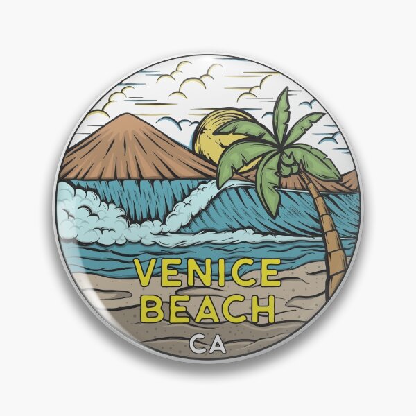 Item preview, Venice Beach California Vintage designed and sold by KrisSidDesigns.
