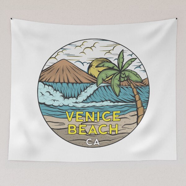 Item preview, Venice Beach California Vintage designed and sold by KrisSidDesigns.