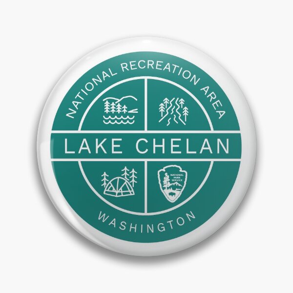 Item preview, Lake Chelan National Recreation Area Heraldic Logo designed and sold by VanyaKar.