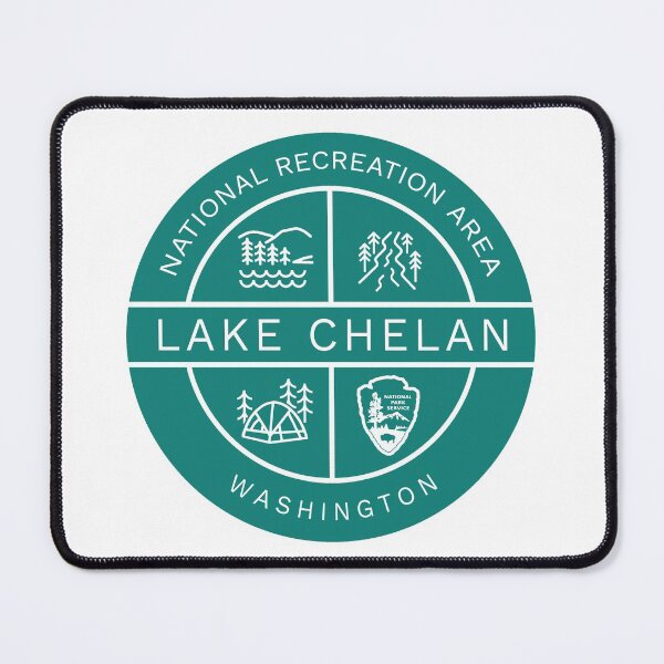 Item preview, Lake Chelan National Recreation Area Heraldic Logo designed and sold by VanyaKar.