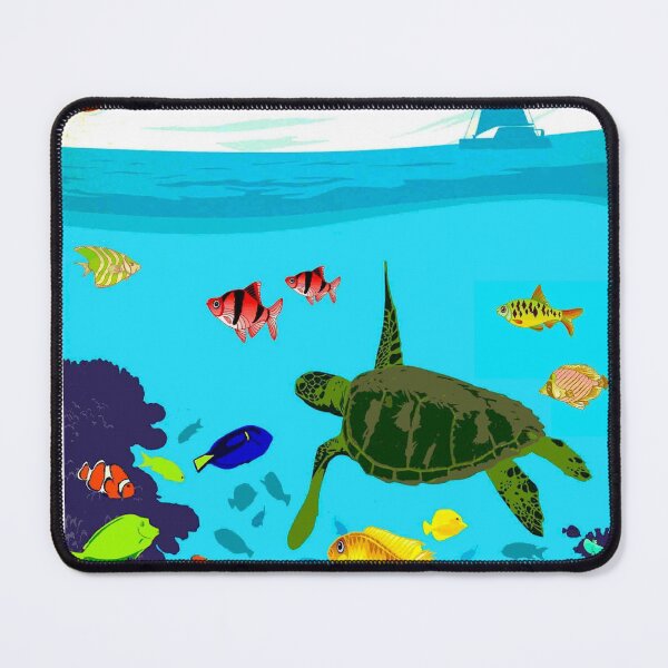 Item preview, AUSTRALIA : Great Barrier Coral Reef Print designed and sold by posterbobs.