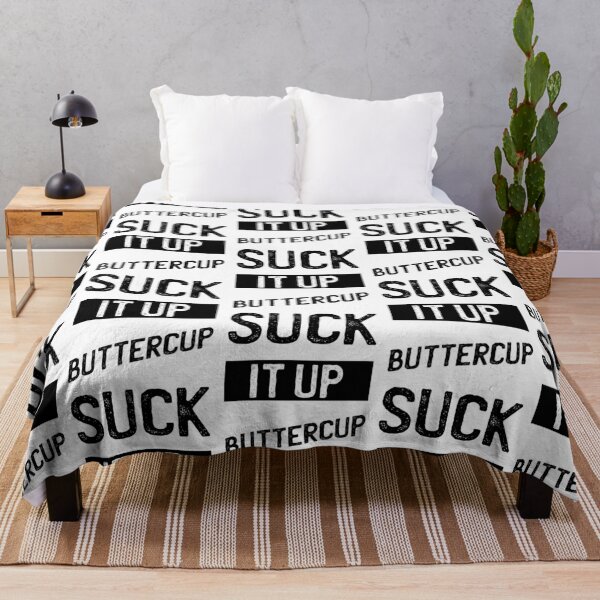 Item preview, Suck It Up Buttercup - Funny Quote Saying designed and sold by DiogoCalheiros.