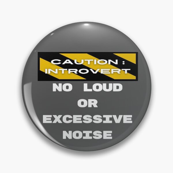 Item preview, Caution Introvert designed and sold by SubtleSoul.