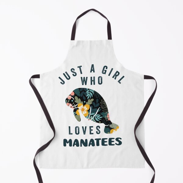 Item preview, Just A Girl Who Loves Manatees designed and sold by AmethystMurad.