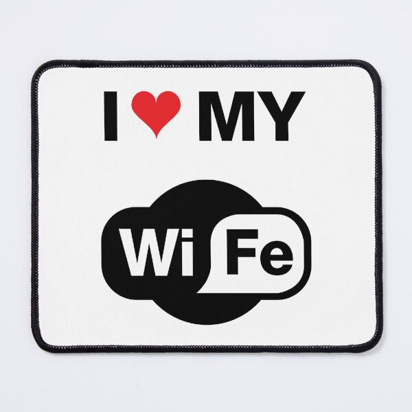 Item preview, I love my Wife (WiFI) designed and sold by DCornel.